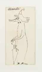 Tove Jansson, Fillyjonk, drawing