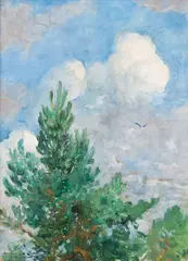 Venny Soldan-Brofeldt, Clouds, oil