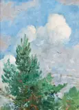 Venny Soldan-Brofeldt, Clouds, oil
