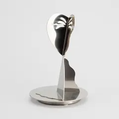 Kari Huhtamo, Abstract, stainless steel, scratch