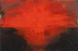 Mikko Paakkola, Untitled, metal and red color powder