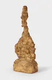 Alberto Giacometti, Buste sur socle, Ca. 1957, Plaster cast, coloured in ochre