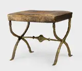 Diego Giacometti, Tabouret pieds en X 1ère version