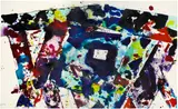 Sam Francis, Coming Over, 1975, Acrylic on canvas