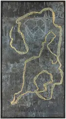 Schwarze Galle by Anselm Kiefer, 1989, Organic material, wax crayon, chalk on lead in artist's frame, sold Sep 2025