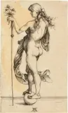 Albrecht Durer, Fortuna (Das kleine Glück)