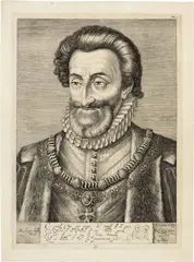 Hendrik Goltzius, Portrait Heinrich IV., König von Frankreich, After 1600