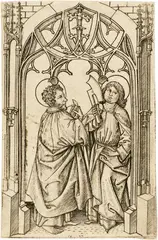 Meister Es, Die Apostel Bartholomäus und Matthias, Circa 1467