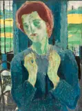 Cuno Amiet, Studie zu "Die Hoffnung" (recto) - Studie zu "Die Hoffnung" (verso)