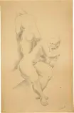 Alexander Archipenko, Zwei weibliche Akte