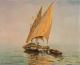 Louis-Amédée Baudit, La Valaisanne, 1927, Oil on canvas