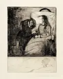 Edvard Munch, Das kranke Kind - The Sick Child