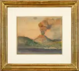 Edgar Degas, Le Vésuve - Souvenir de Naples