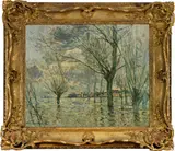 Claude Monet, L’Inondation: La Seine à Vétheuil, 1881, Oil on canvas