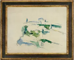Paul Cézanne, Paysage, Circa 1904, Oil on canvas, laid down on a second canvas