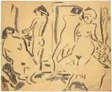 Ernst Ludwig Kirchner, Vier weibliche Akte im Atelier