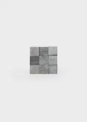 Carl Andre, Still Blue Wall, 1989, Stone sculpture made of Belgian limestone