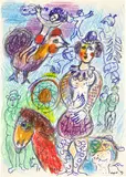Marc Chagall, Ecuyère et coq au violoniste