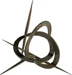 Eduardo Chillida, Música de las constelaciones, 1954, Forged iron