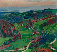 Cuno Amiet, Im Emmental, 1924, Oil on canvas