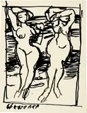Hans Arp, Zwei Akte