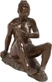 Otto Bänninger, Sitzende mit Tuch, 1939, Bronze