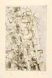 Georges Braque, Compositon (Nature morte I), 1911, Etching on wove paper Arches with watermark