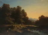 Alexandre Calame, Vallée d'Ancasca, 1841, Oil on canvas