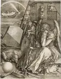 Albrecht Durer, Melencolia I (Die Melancholie), 1514, Engraving on laid paper