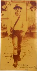 Joseph Beuys, La rivoluzione siamo Noi, 1972, Blue print on polyester film