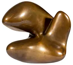 Hans Arp, Konkrete Skulptur "Mirr", 1936, cast from 1972, Bronze