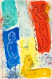 Marc Chagall, Le peintre et ses couleurs, circa 1977, Oil on canvas