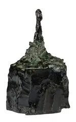 Petit buste sur socle (Rol-Tanguy) by Alberto Giacometti, circa 1946, cast from 1967-1968, Bronze, sold Jun 2023