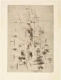 Georges Braque, Fox, August or autumn 1911 in Céret, Drypoint