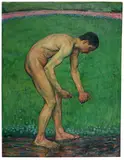 Cuno Amiet, Männlicher Akt