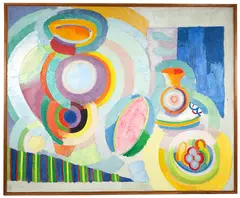 Robert Delaunay, Nature morte portugaise, 1916, Oil on canvas
