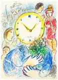Marc Chagall, Personnage montre, circa 1975, Pastel, coloured pencils, felt-tip pen, Indian ink, graphite pencil and pencil