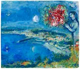 Marc Chagall, Baie des anges, 1971–1978, Gouache and pastel