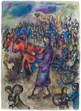 Le départ by Marc Chagall, *, sold Sep 2021