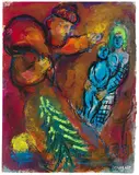Le père Noël by Marc Chagall, *, sold Sep 2021