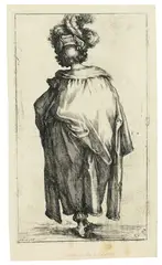 Jacques Bellange, Melchior, 1613-1616, Etching