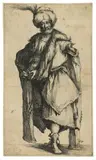 Jacques Bellange, Kaspar, 1613-1616, Etching