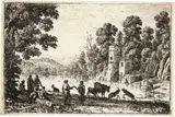 genannt Le Lorrain Claude Gellée, La danse au bord de l'eau, Circa 1635