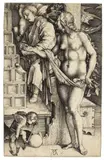 Albrecht Durer, Die Versuchung des Müssiggängers - Der Traum - Der Traum des Doktors, Circa 1498