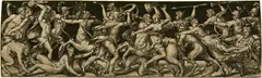 Étienne Delaune, Combat des centaures et des lapithes, Circa 1570