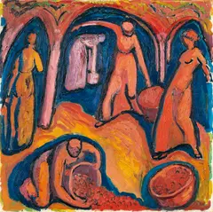 Cuno Amiet, Obsternte (Fassung für Grisebach), *