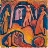 Cuno Amiet, Obsternte (Fassung für Grisebach)