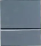 Antonio Calderara, Orizzonte bianco nero, 1969/1970, Oil on wood