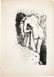Edgar Degas, Femme nue debout, à sa toilette - Nude Woman Standing Drying Herself