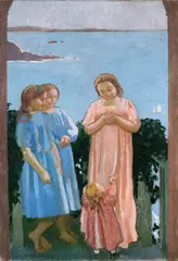 Maurice Denis, L'Attente de l'enfant, 1909, Oil on canvas